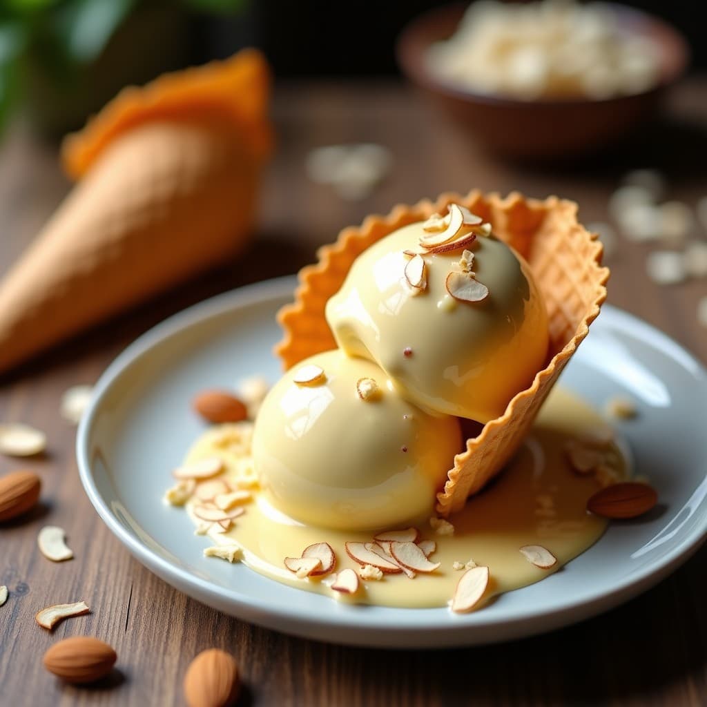 Helado de Lucuma y Leche de Avena: Postre Peruano Sin Azúcar en Thermomix
