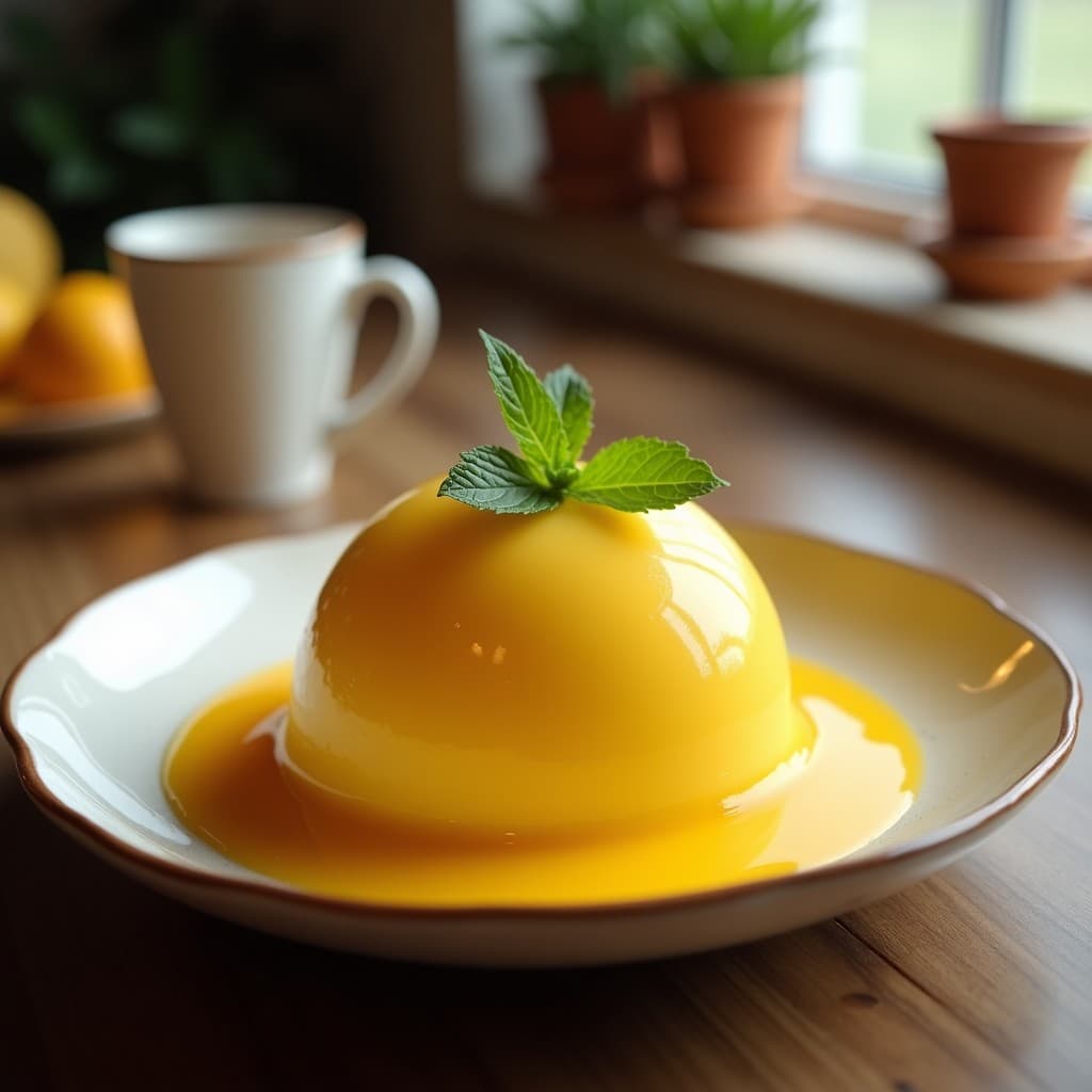 Helado de Mango y Turmérico con Base de Aguacate: Postre Indio Sin Azúcar
