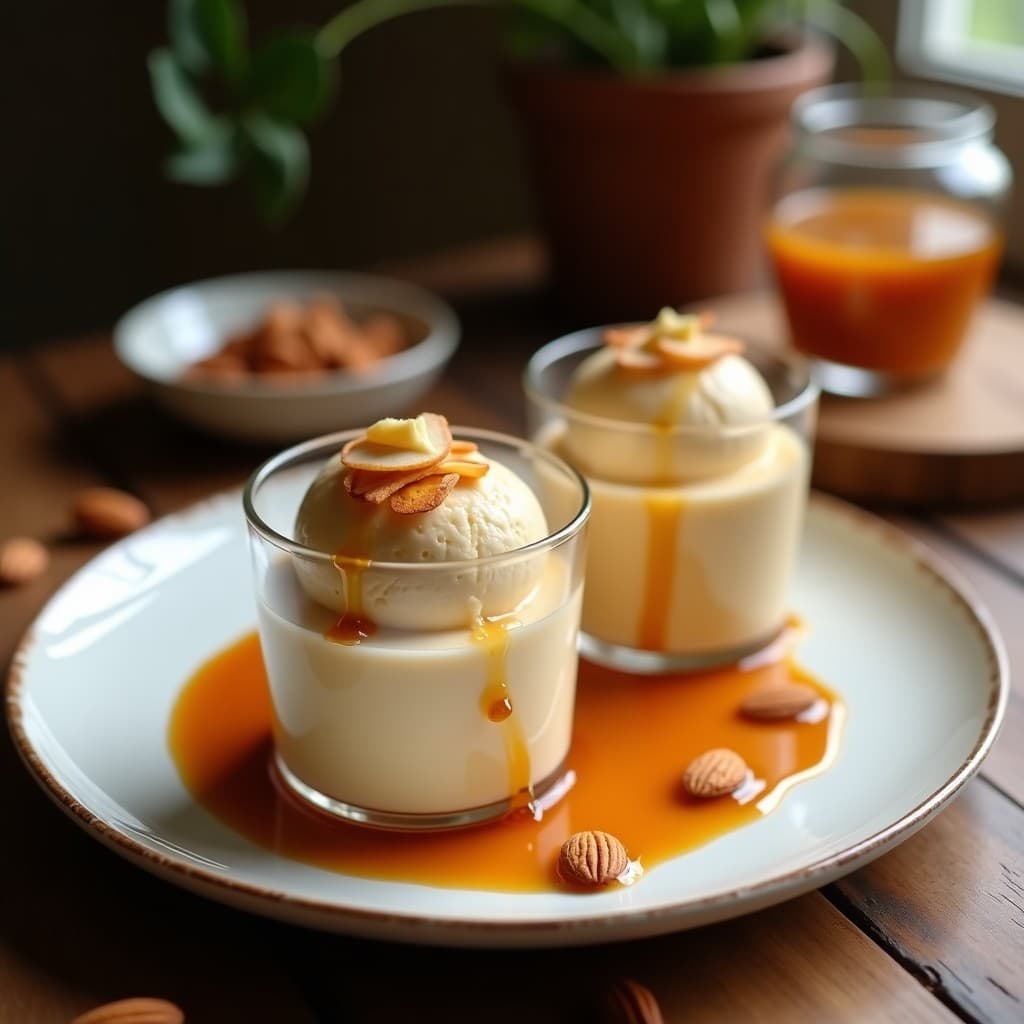 Helado de Maria con Sirope de Tamarindo: Postre Colombiano Vegano Sin Lácteos