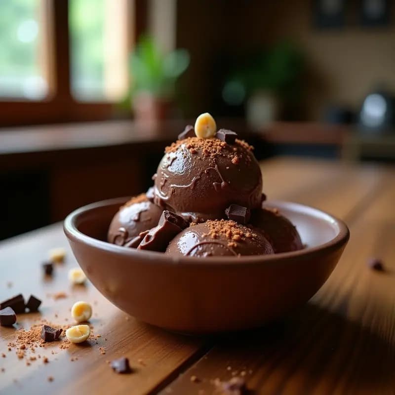 Helado de Marihuana Medicinal y Chocolate Negro: Postre Relajante Sin Azúcar