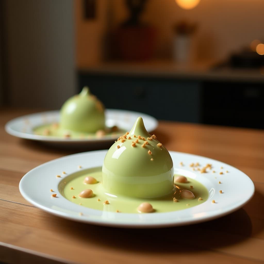 Helado de Matcha y Leche de Camello: Postre Árabe Sin Azúcar y Keto