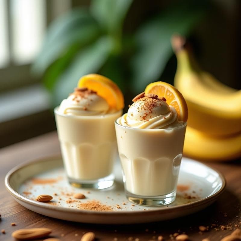 Helado de Pábor (Fruta de Pan) y Leche de Almendras: Postre Colombiano Keto