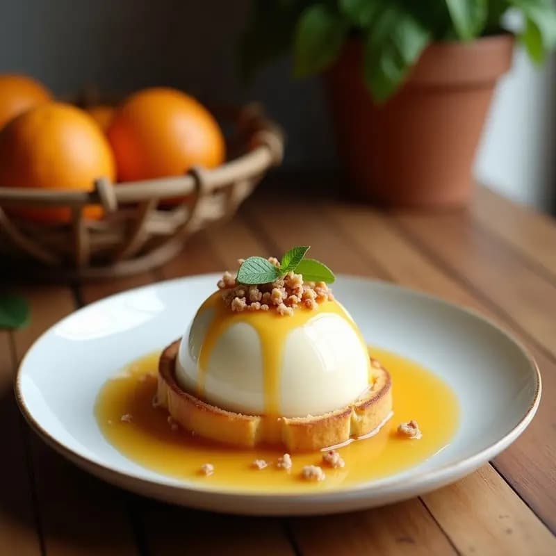Helado de Pan con Leche Condensada, Canela y Trozos de Bizcocho: Postre de la Abuela Hipercalórico