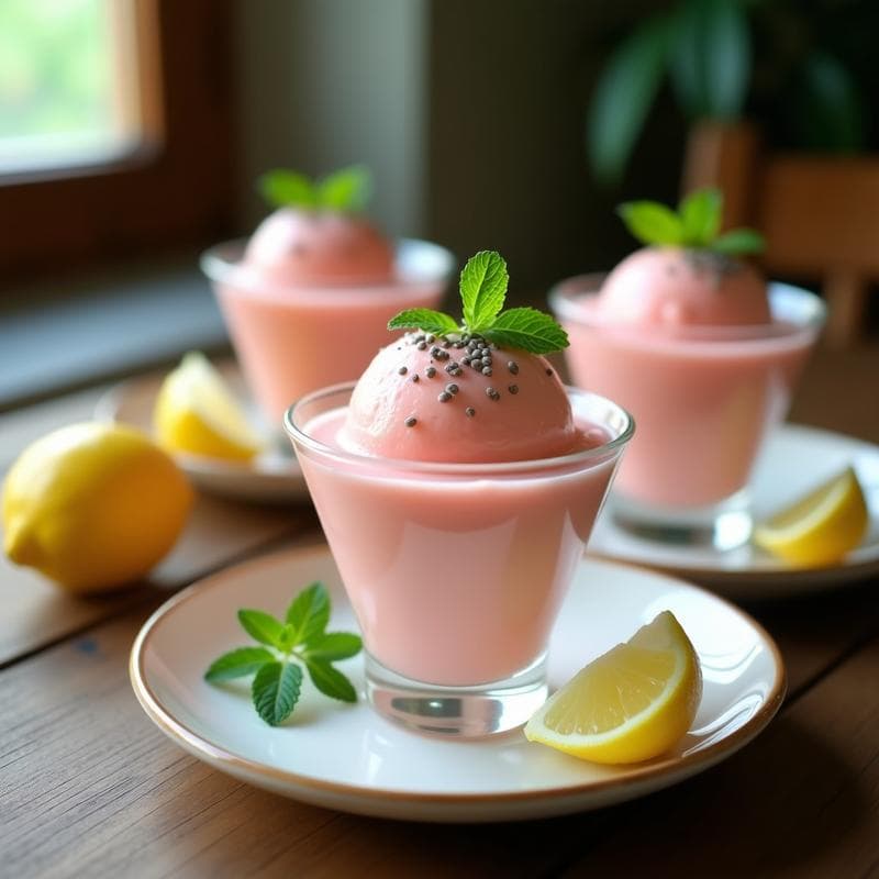 Helado de Pitahaya y Lemongrass: Postre Vietnamita Sin Azúcar en Thermomix