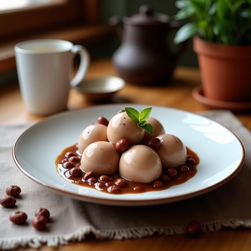 Helado de Plátano y Cacao con Trozos de Almendras: Postre Vegano Sin Azúcar
