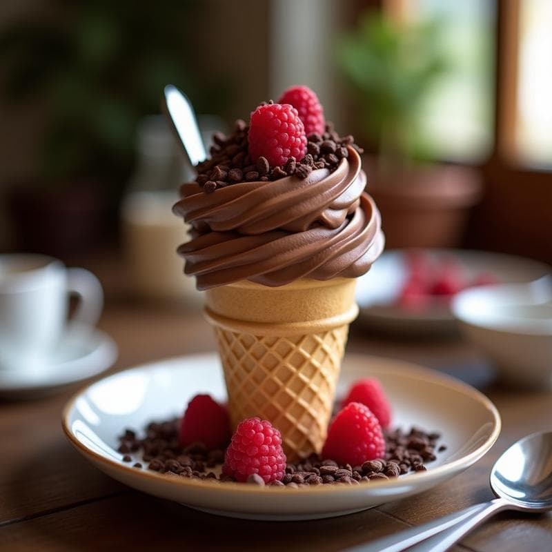 Helado de Plátano y Cacao Vegano: Receta Express con 3 Ingredientes