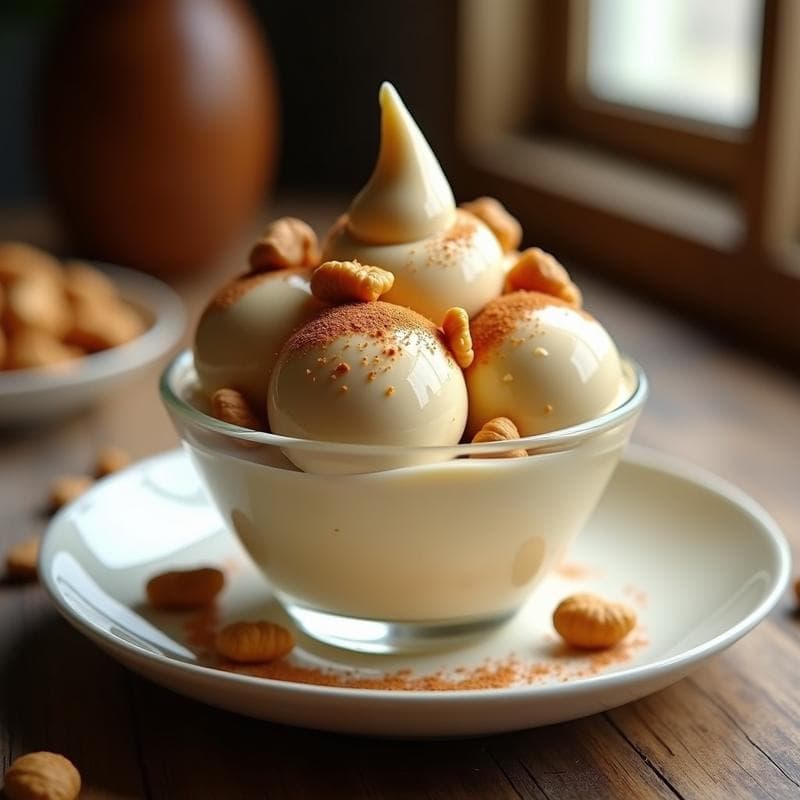 Helado de Plátano Macho y Cacahuete: Postre Vegano Sin Azúcar y Sin Lácteos