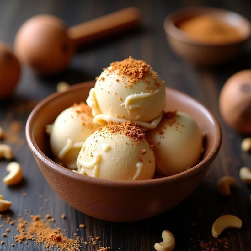 Helado de Té Rooibos y Vainilla: Postre Sudafricano Sin Lácteos y Sin Azúcar