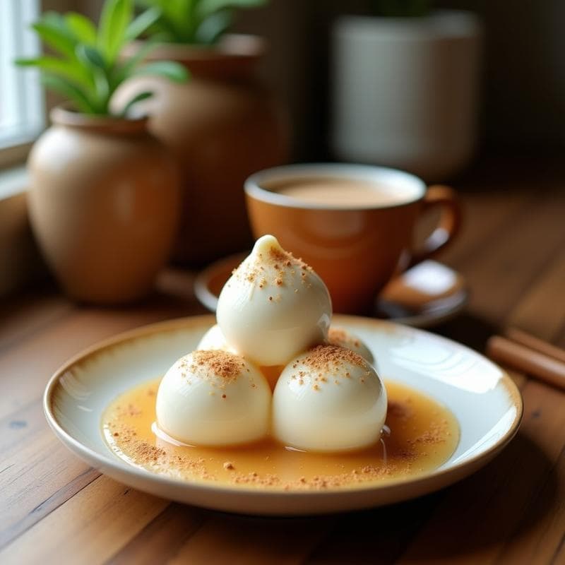 Helado de Tea Latte y Gatillo de Coco: Postre Japonés Keto en 3 Ingredientes