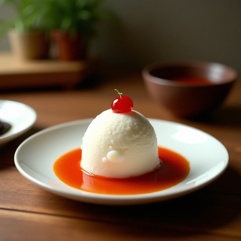 Helado de Umeboshi y Coco: Postre Japonés Sin Azúcar y Rico en Probióticos