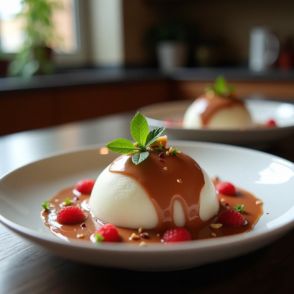 Helado de Wasabi y Frambuesa con Cobertura de Chocolate Blanco: Postre Japonés Dulce-Picante