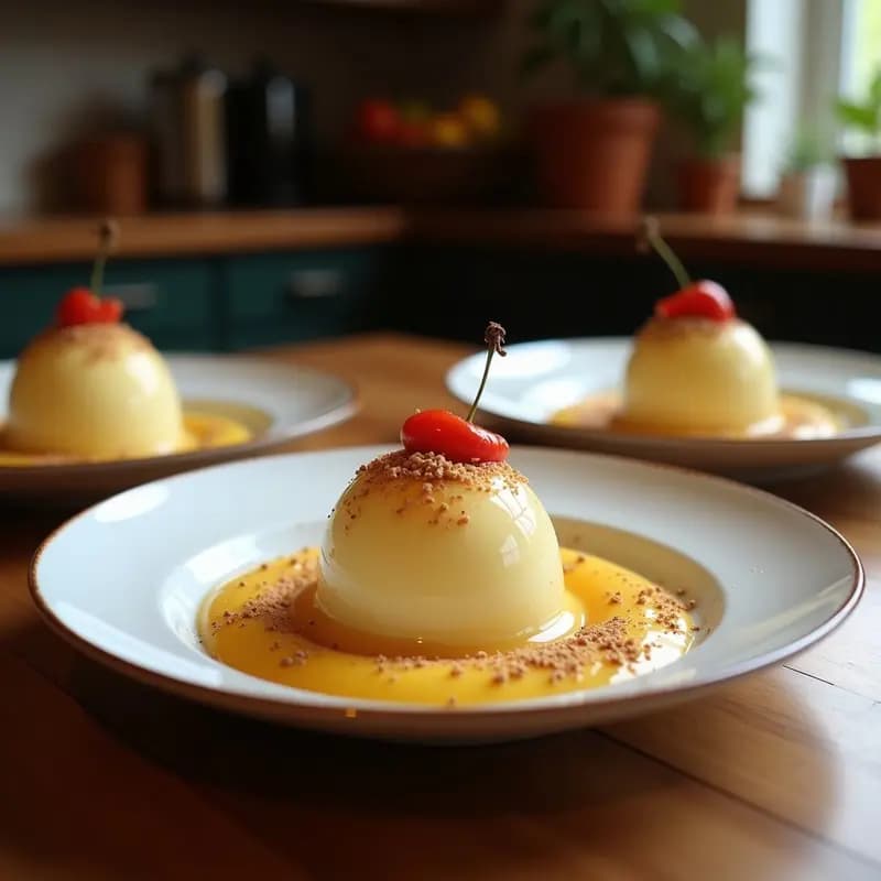 Helado de Zarzamora y Chía con Sirope de Yacón: Postre Peruano Vegano Sin Azúcar