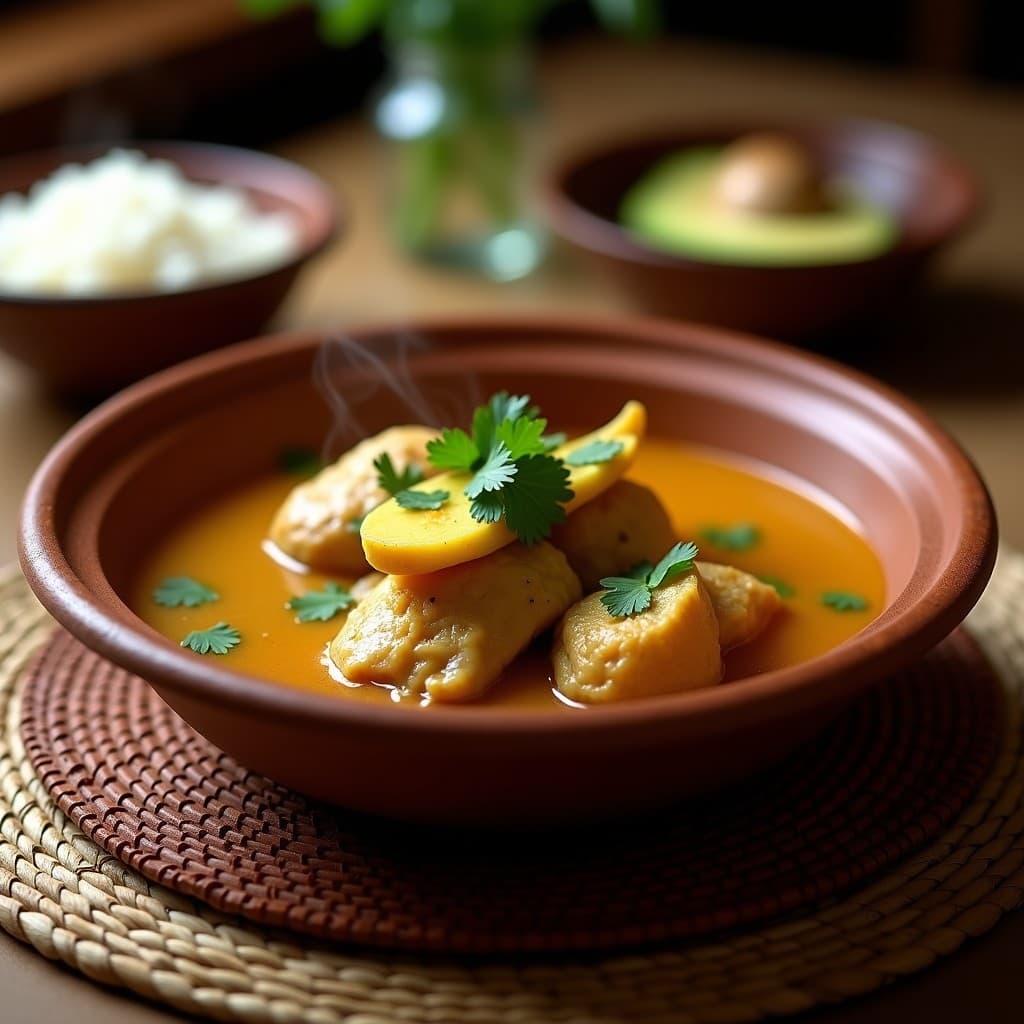 Hervido de Pollo con Yuca y Plátano Macho: Receta Colombiana en Olla Exprés