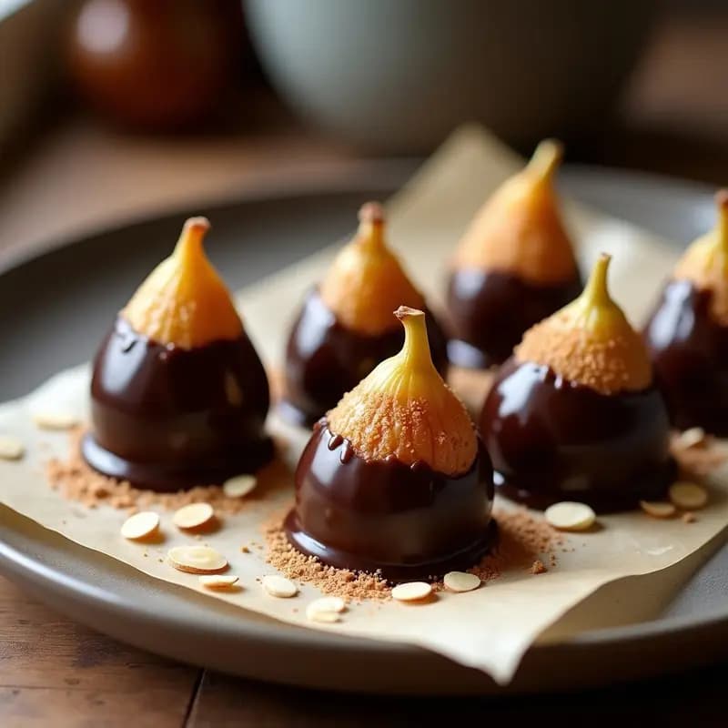 Higos Chumbados con Chocolate: Postre Tradicional de Aragón en 10 Minutos