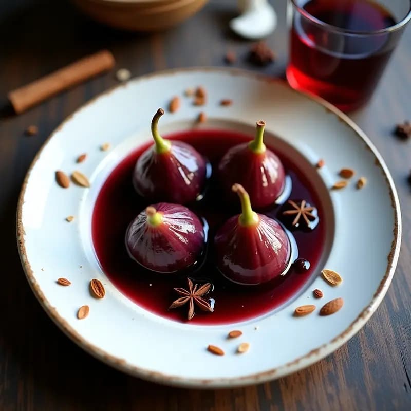 Higos chumbados al vino tinto: Postre aragonés de temporada con toque alcohólico