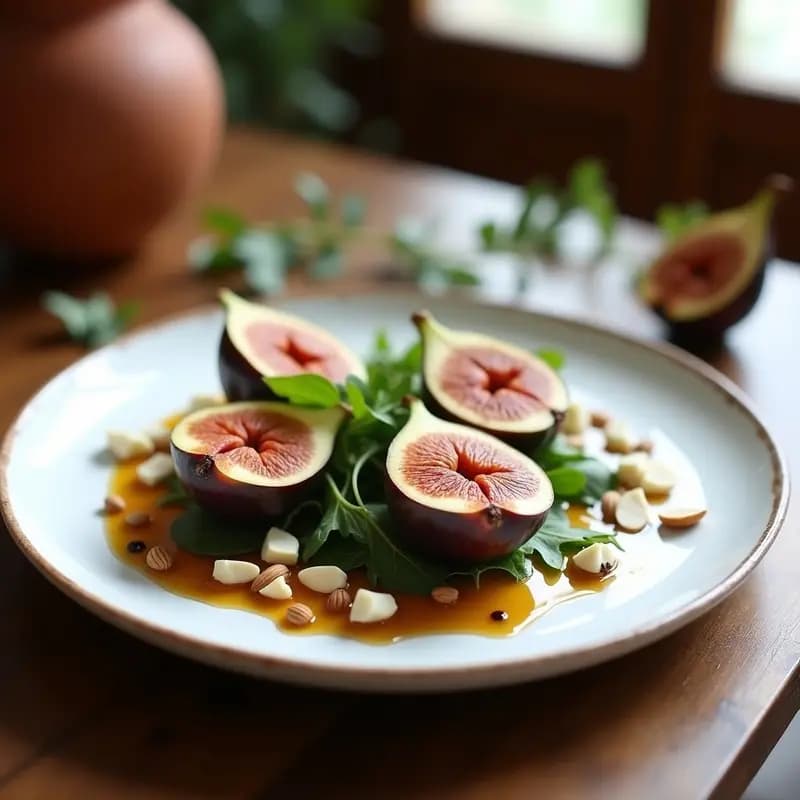Higos con Jamón y Queso de Cabra: Postre Salado de la Huerta Valenciana