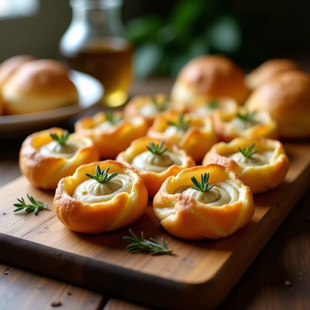 Hojaldres de Masa de Almendra Rellenos de Crema de Hígado de Paté Vegano: Receta Gourmet Sin Gluten