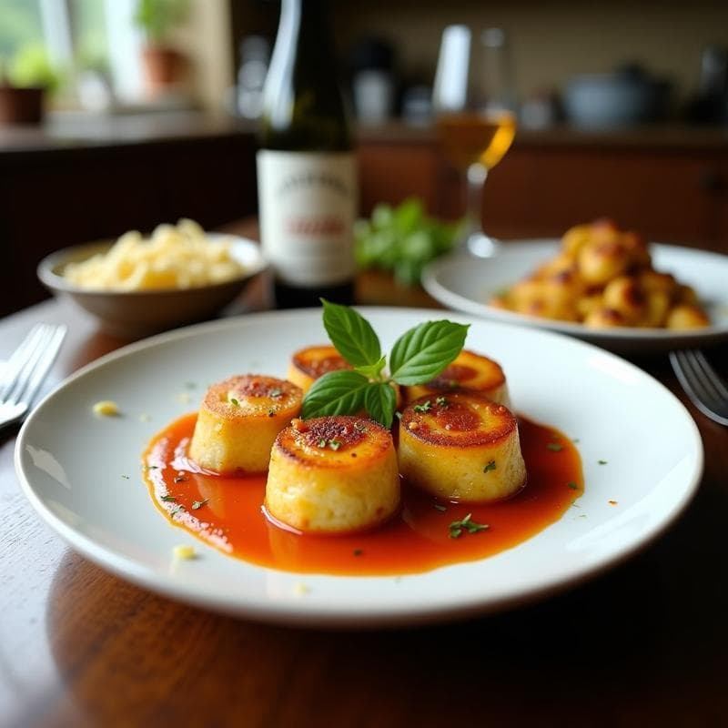 Hojaldres de coliflor rellenos de espinacas y tofu ahumado: Aperitivo vegano en airfryer