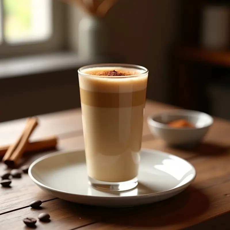 Bebida de Horchata de Arroz y Canela con Café: Alternativa subspana Sin Lactosa