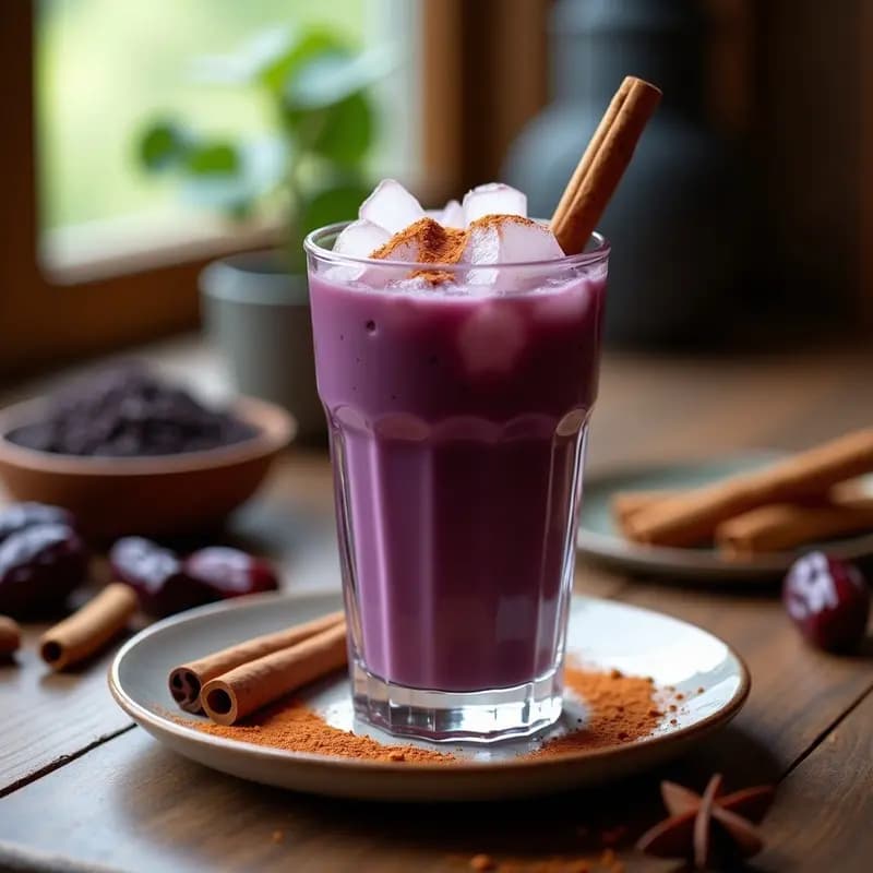 Horchata de Arroz Morado y Canela: Bebida Peruana Antioxidante y Sin Lácteos