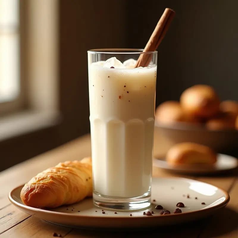 Bebida de Horchata de Chufa con Canela y Vainilla: Receta Española Refrescante y Tradicional