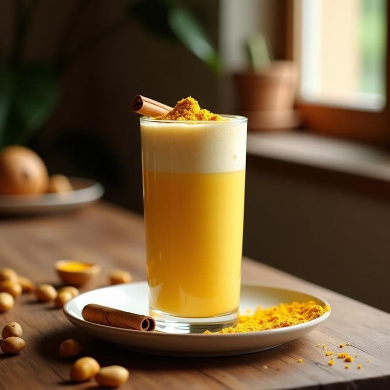 Bebida de Horchata de Chufa y Cúrcuma: Receta Española Antiinflamatoria y Vegana