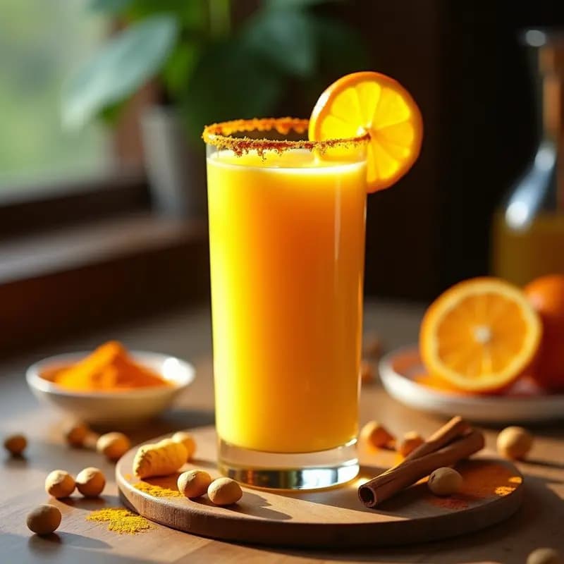 Bebida de Horchata con Chufa y Cúrcuma: Refresco Español Antiinflamatorio y Vegano