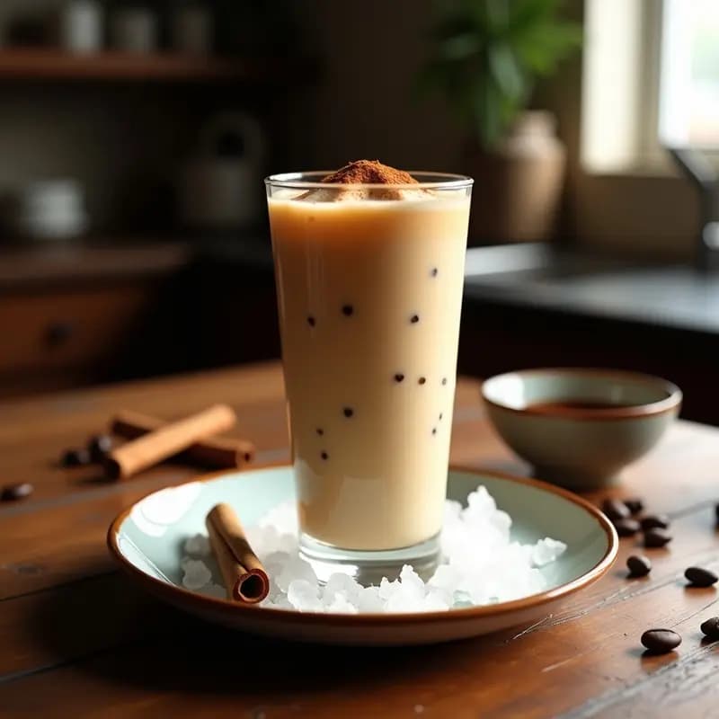 Horchata Mexicana con Café y Canela: Bebida Tradicional con Toque Moderno