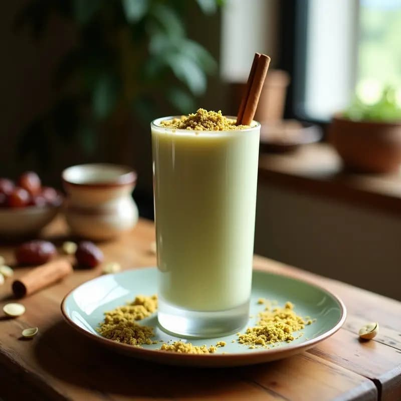 Horchata de Pistacho y Dátiles: Bebida Mexicana Vegana y Sin Azúcar Añadido