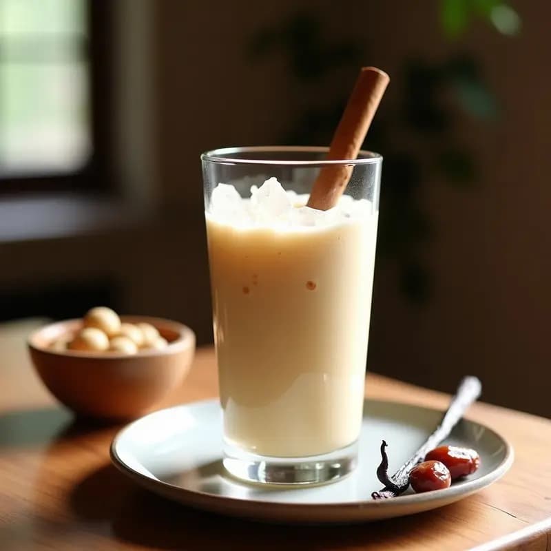 Horchata de Tigernut y Vainilla: Bebida Española Sin Gluten y Alta en Calcio