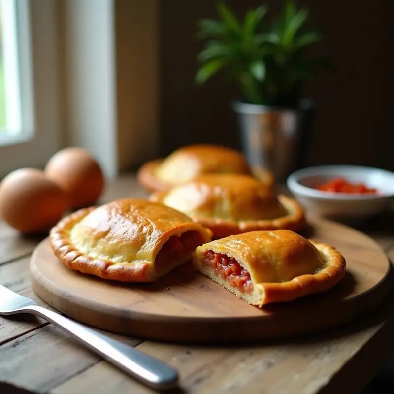 Hornaza salmantina: Empanada de embutidos tradicional para llevar en ruta