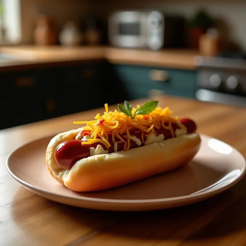 Hot Dog de 1 Metro con Toppings de Todo Tipo: Reto Comilona para Valientes