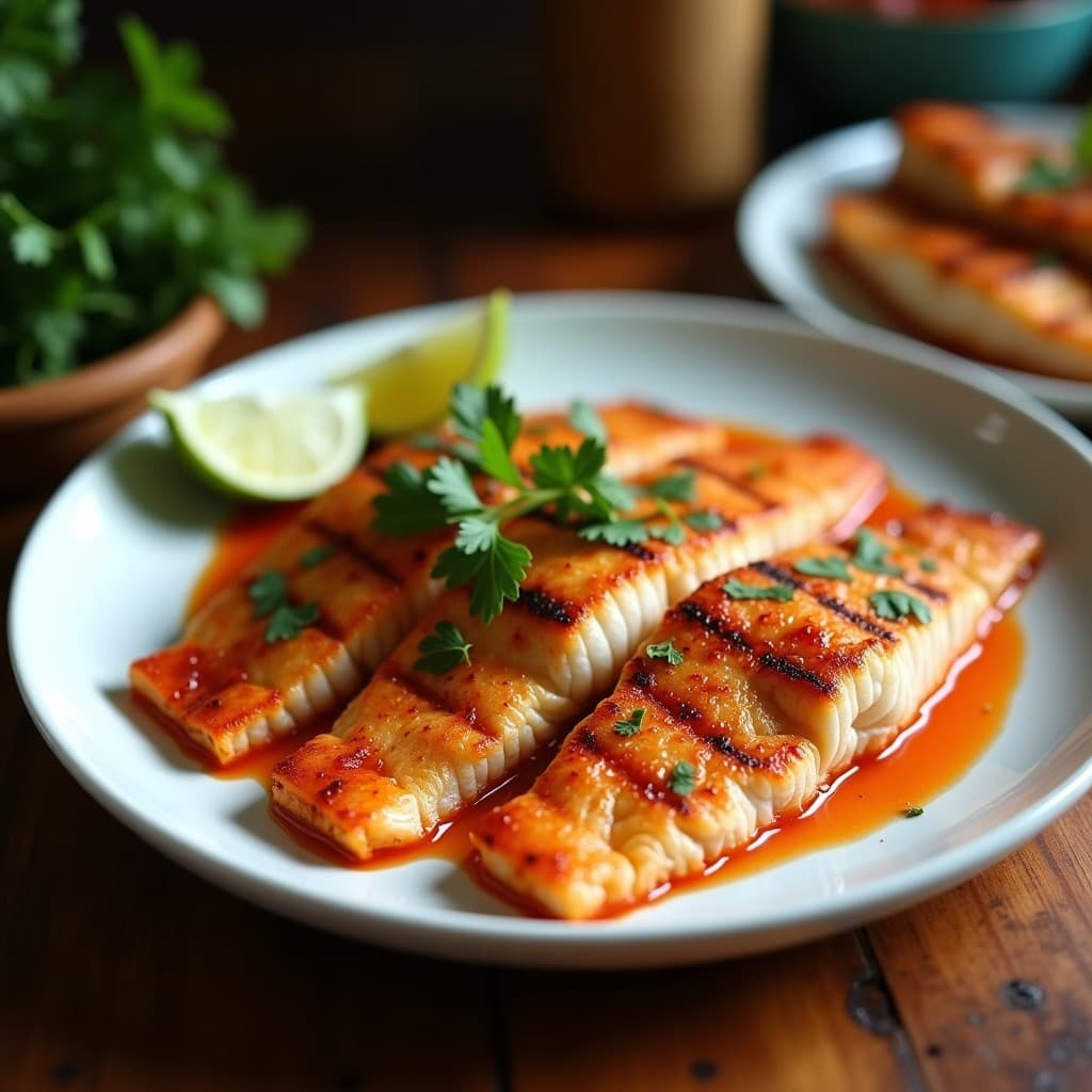 Huachinango a la Talla con Marinada de Achiote y Naranja: Receta Mexicana en Airfryer