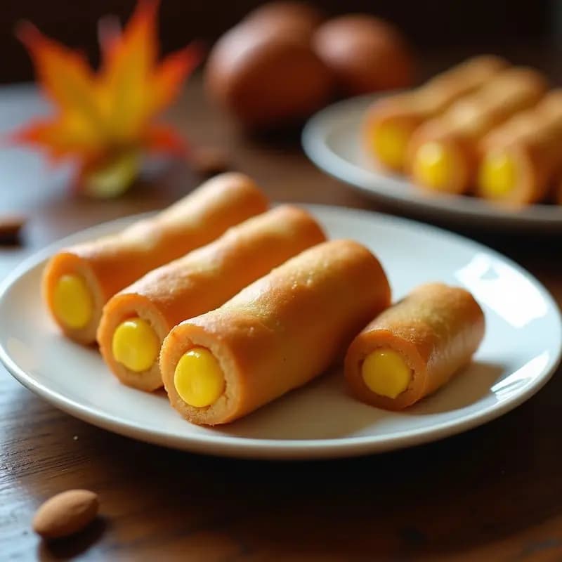 Huesos de Santo con Yema y Almendra: Receta de Todos los Santos Fácil