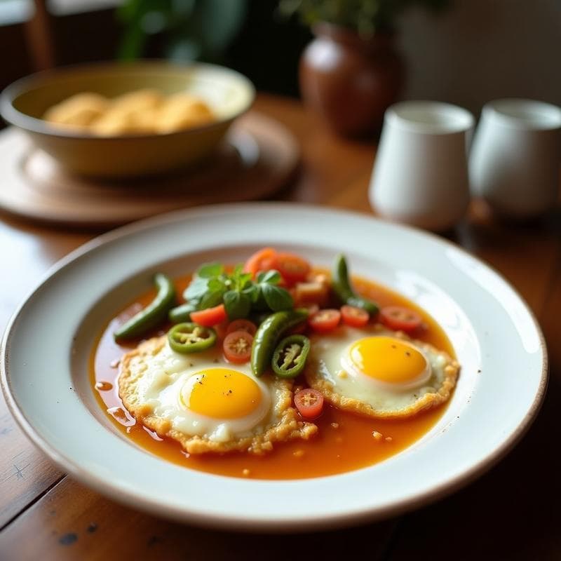 Huevos Escabechados con Pimientos Asados y Aceitunas: Receta Española en Conserva y Sin Lactosa