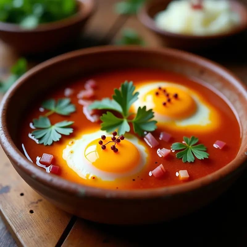 Huevos Escabechados en Salsa de Tamarillo y Pimienta Rosa: Receta Peruana en Olla Express
