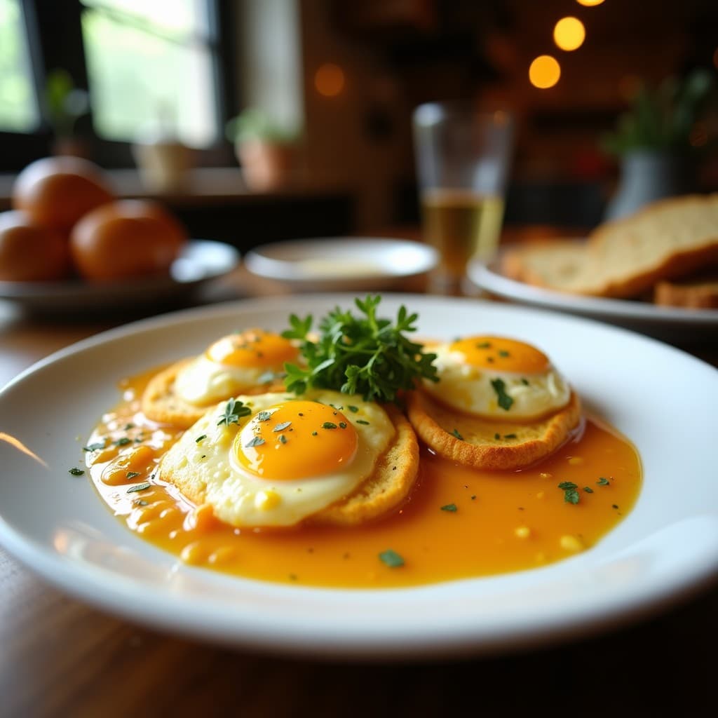 Huevos Escabechados con Vinagreta de Naranja y Jengibre: Aperitivo Árabe Sin Gluten