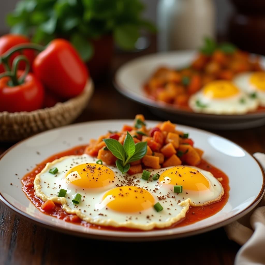 Huevos revueltos con Morcilla de Burgos y Pimientos del Padrón: Desayuno Español Alto en Proteína
