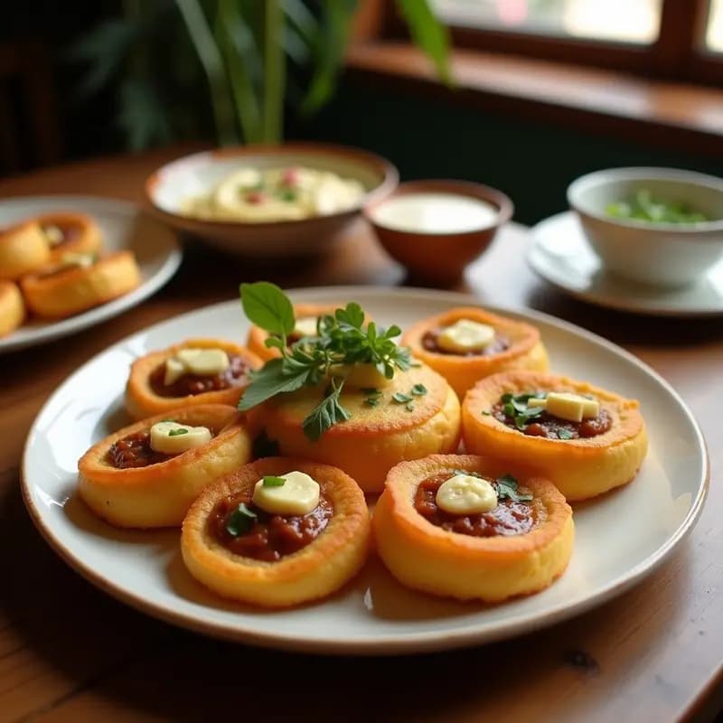 Humitas Fritas Rellenas de Carne Molida y Queso: Tentación Colombiana en Cada Bocado