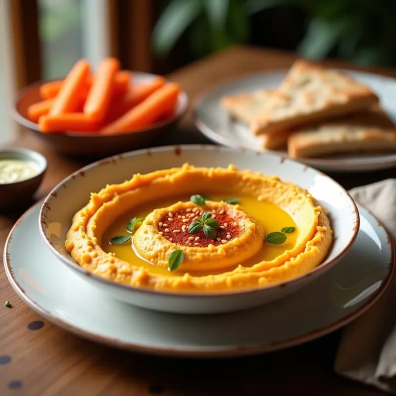 Hummus de Calabaza Asada: Receta en Thermomix Sin Lactosa y Ultracremoso