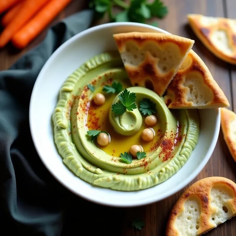 Hummus de Calabacita Ahumada: Receta en Airfryer Sin Lácteos y Alta en Fibra