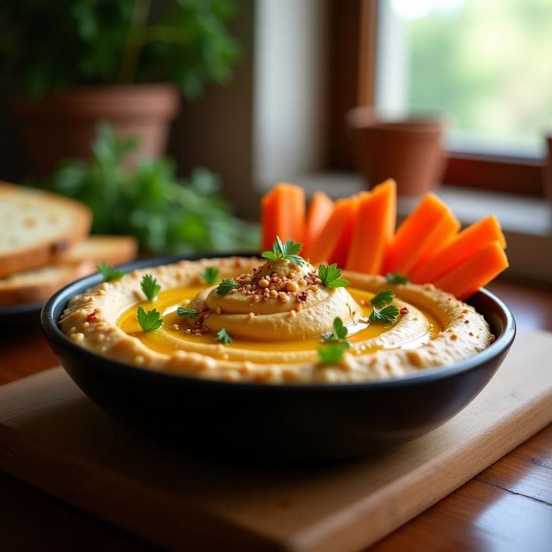 Hummus de Chipotle Ahumado: Receta Express en Airfryer con Sabor a Fuego Lento