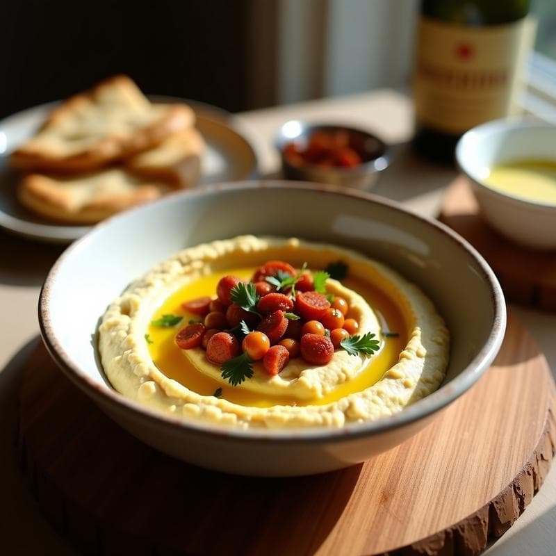 Hummus de Chorizo Ahumado: Receta en Airfryer Sin Horno con Toque Picante