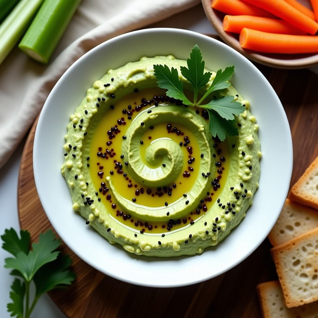 Hummus de Edamame con Aceite de Sésamo Negro: Aperitivo Vegano y Sin Lactosa en Thermomix