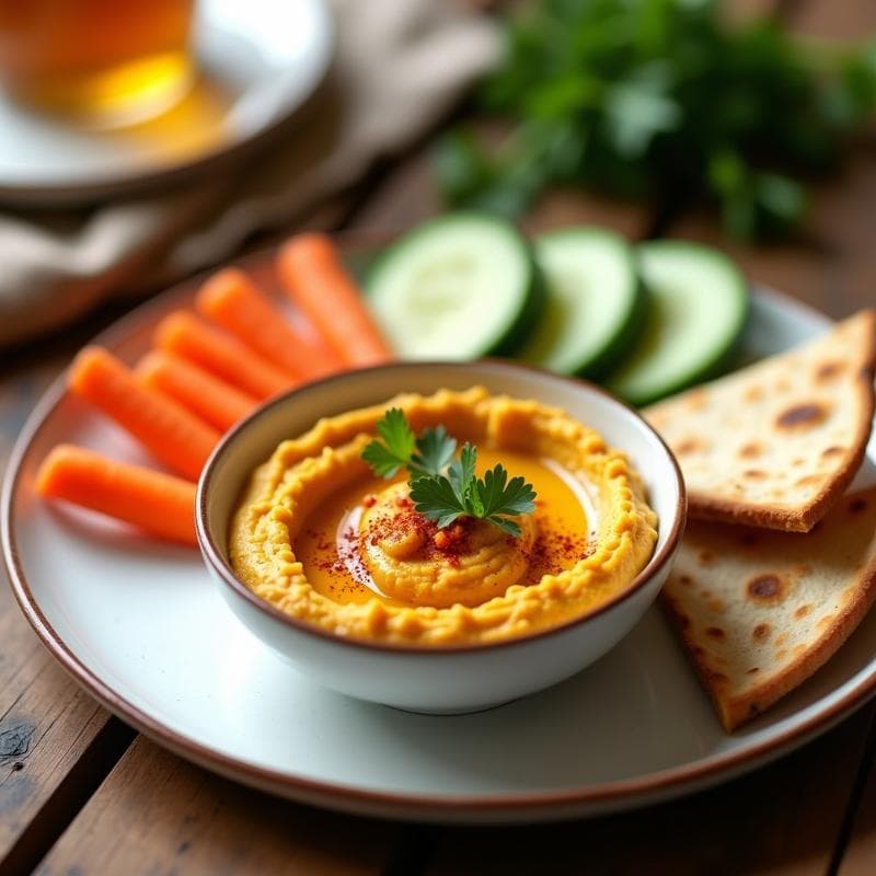 Hummus de Lentejas Rojas y Cúrcuma: Receta en Thermomix Ultracremosa y Antiinflamatoria
