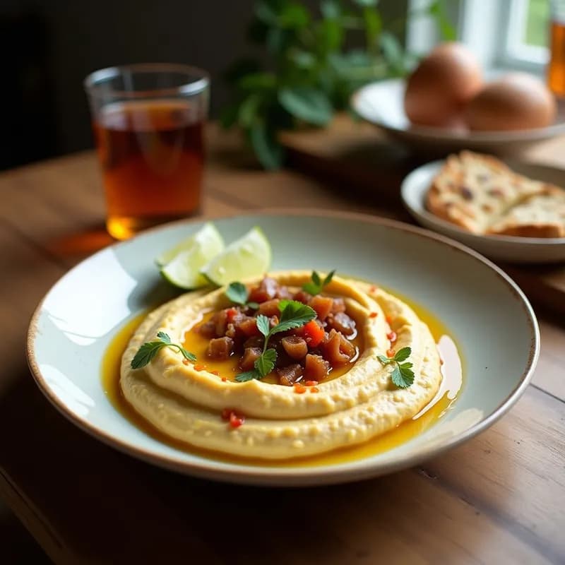 Hummus Negro con Ajo y Trufa: Receta en Airfryer Sin Aceite en 15 Minutos