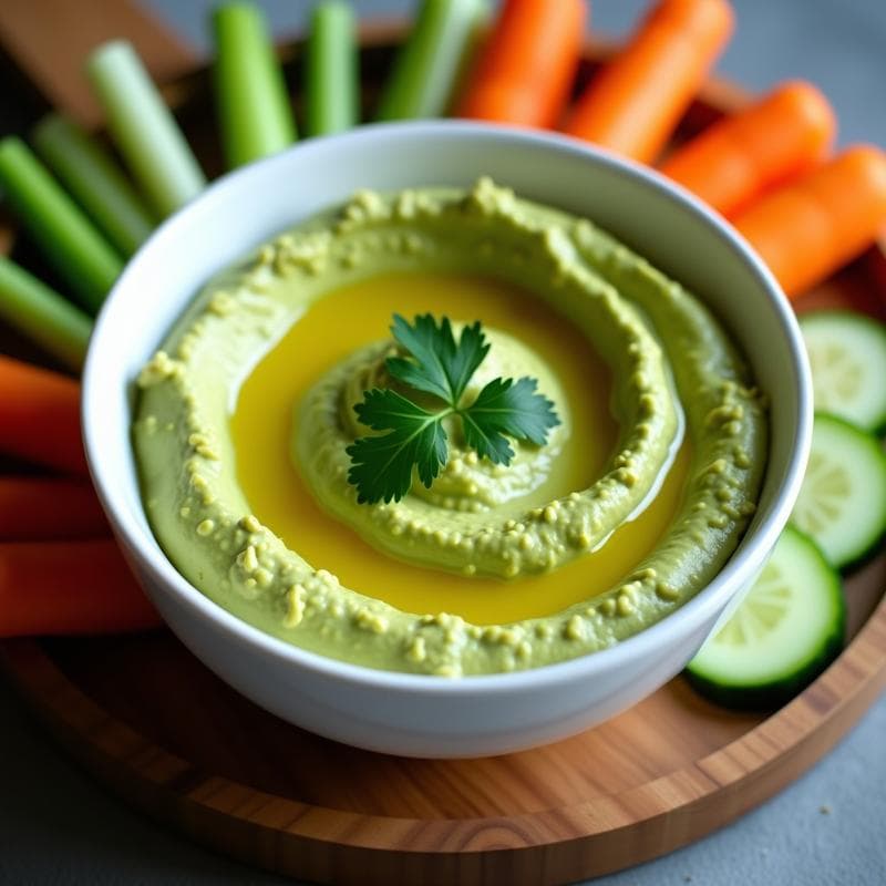 Hummus de Palta y Aguacate: Receta Sin Garbanzos con Textura Cremosa y Alta en Grasas Saludables