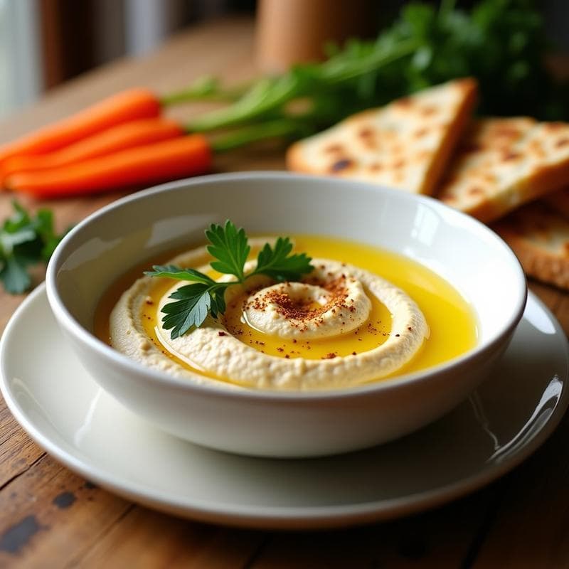Hummus de Zaatar en Airfryer: Receta Sin Remojo y Alta en Proteína en 20 Minutos