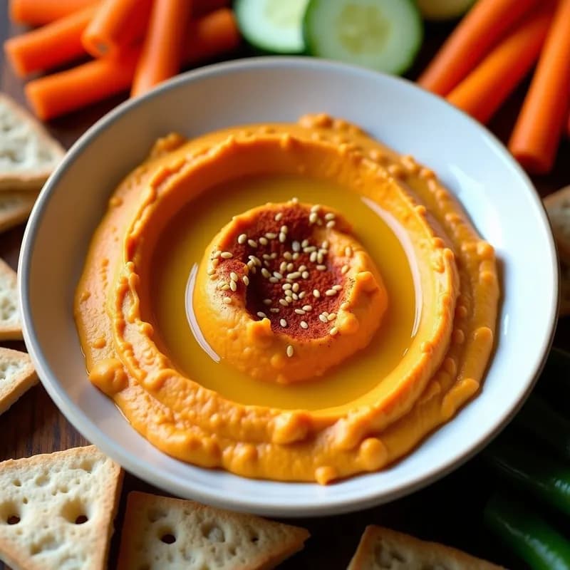 Hummus de Zanahoria Ahumada: Receta en Thermomix Ultracremoso y Proteico