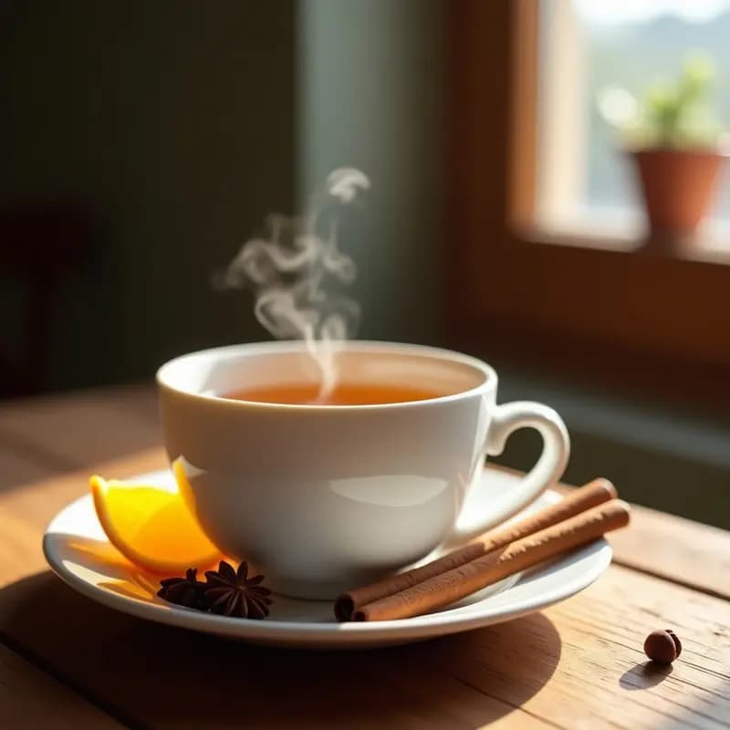 Infusión Caliente de Canela y Pimienta de Jamaica: Bebida Mexicana Digestiva y Sin Cafeína